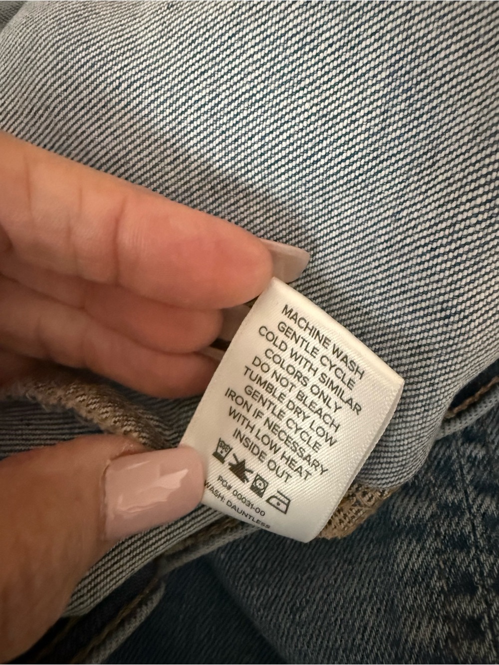 EVEREVE High Rise Wide Leg Jeans Light Wash Button Fly Patch Pocket 27 - Picture 6 of 7